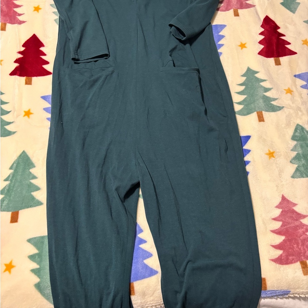 Smash + Tess Teal Jumpsuit